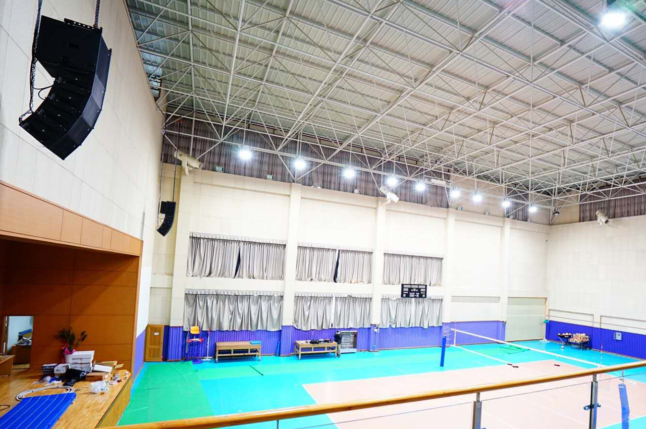 Installation of Korean Indoor Gymnasium